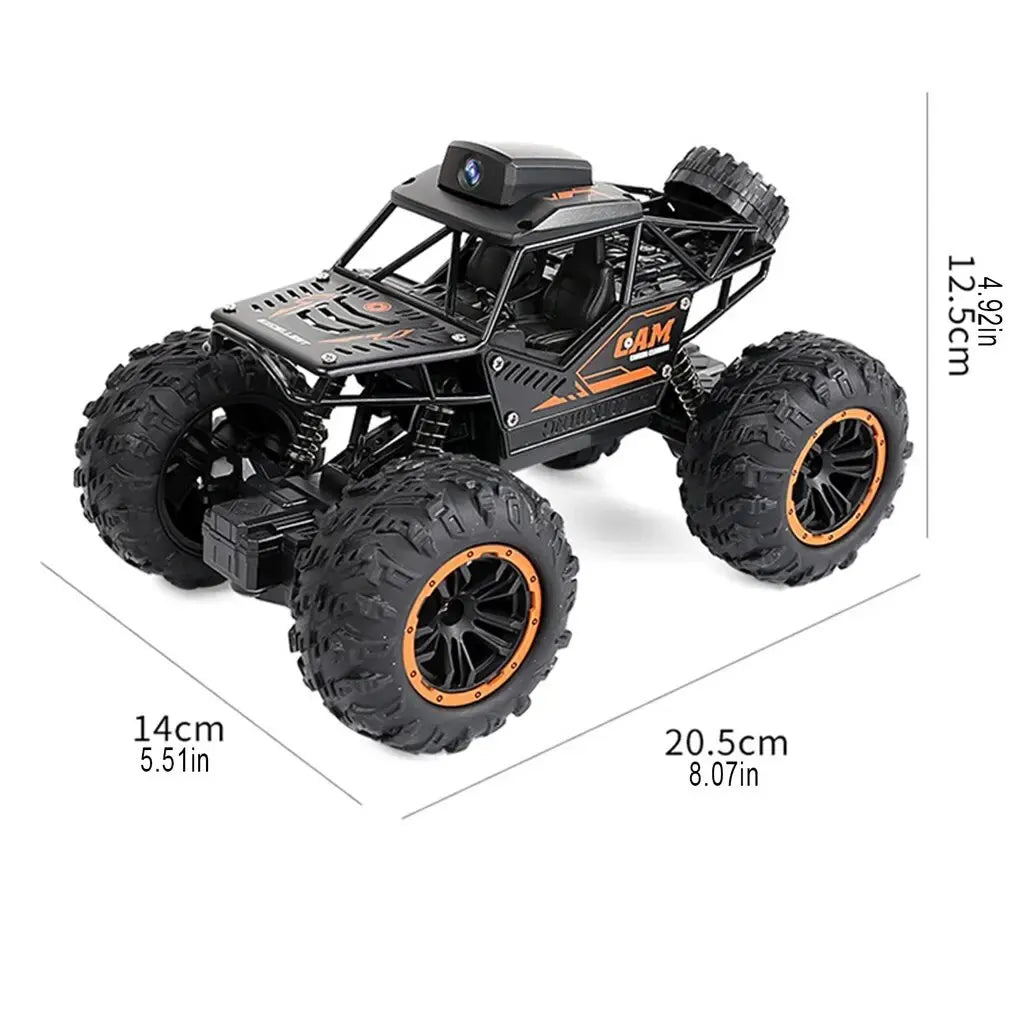 Rc Car With HD 720P WIFI FPV Camera Off-Road Remote Control Stunt Car 1:18 2.4G SUV Radio Control Climbing Toys For Kids