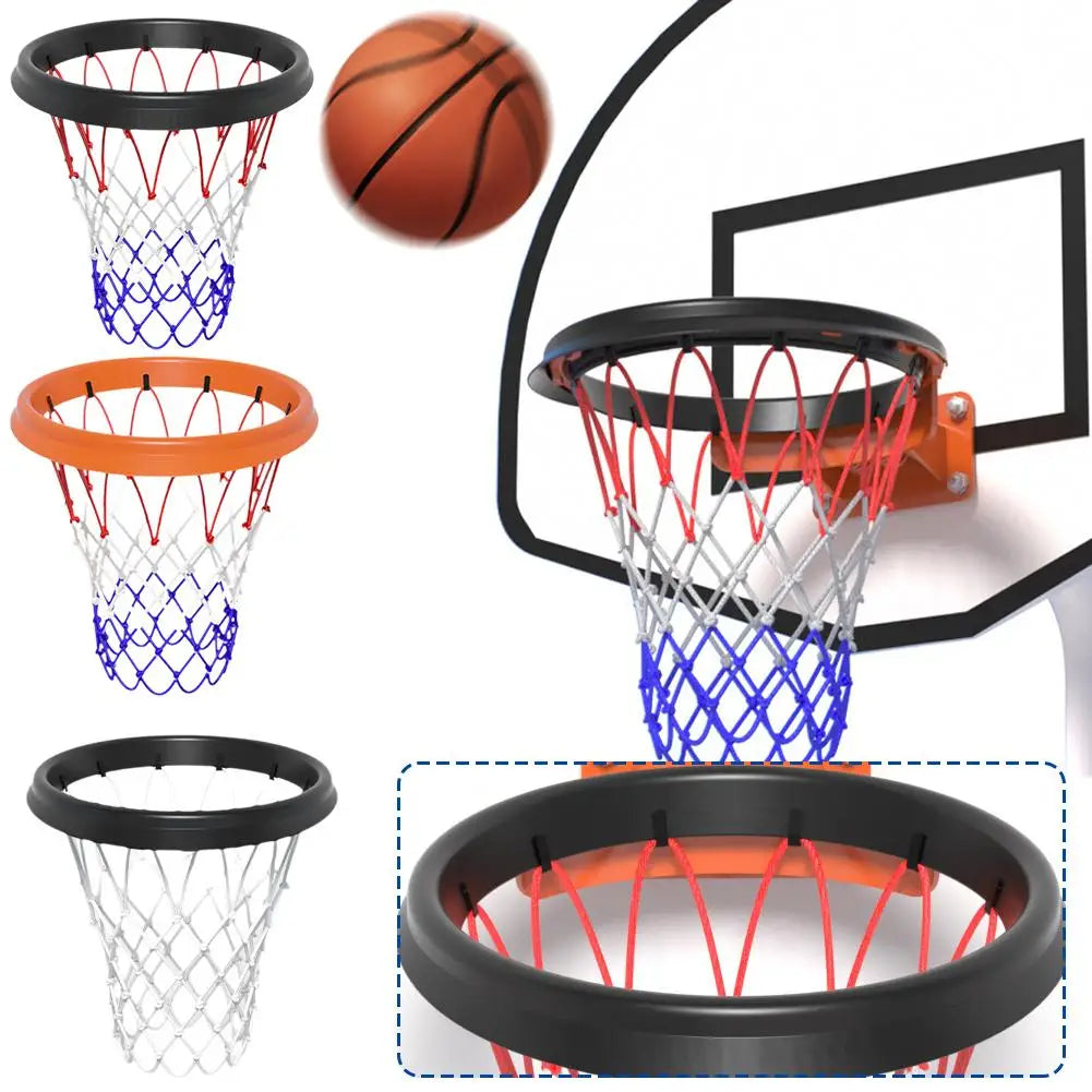 PU Portable Basketball Net Frame Indoor And Outdoor Accessories Basketball Net Removable Professional Net basketball accessories