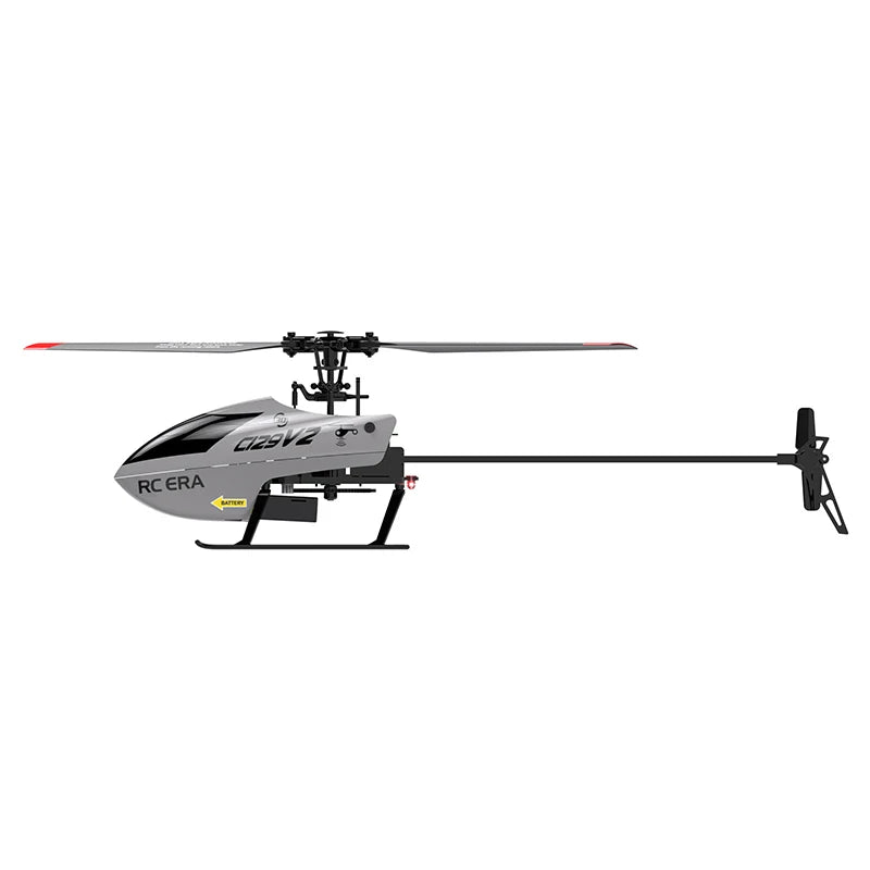 Four Channel Aircraft Model C129v2 Helicopter Single Blade No Aileron Fixed Height Pneumatic Stunt Remote Control Boy Toy Gifts