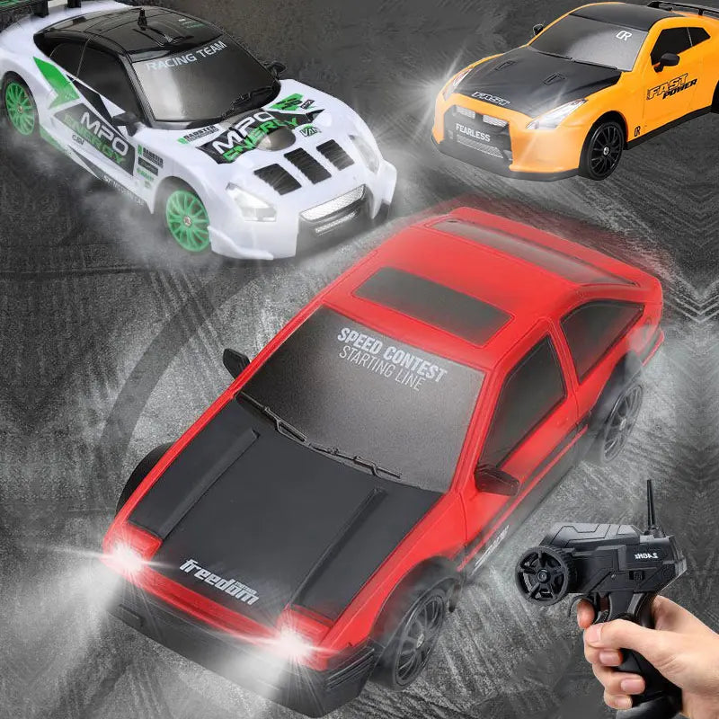 1/24 RC Drift Car With 2.4G Radio Remote Control Sports Cars For Children Racing High Speed Drive Vehicle Boys Girls Toys Gifts